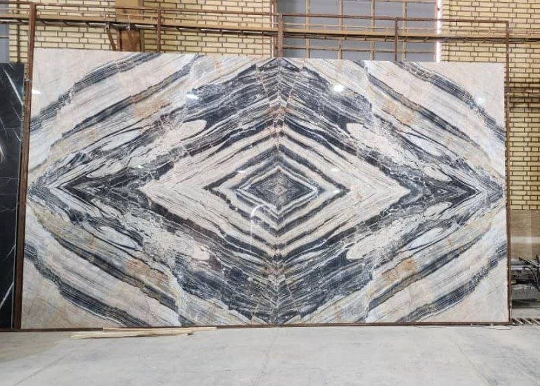 Diamond Bookmatch Marble